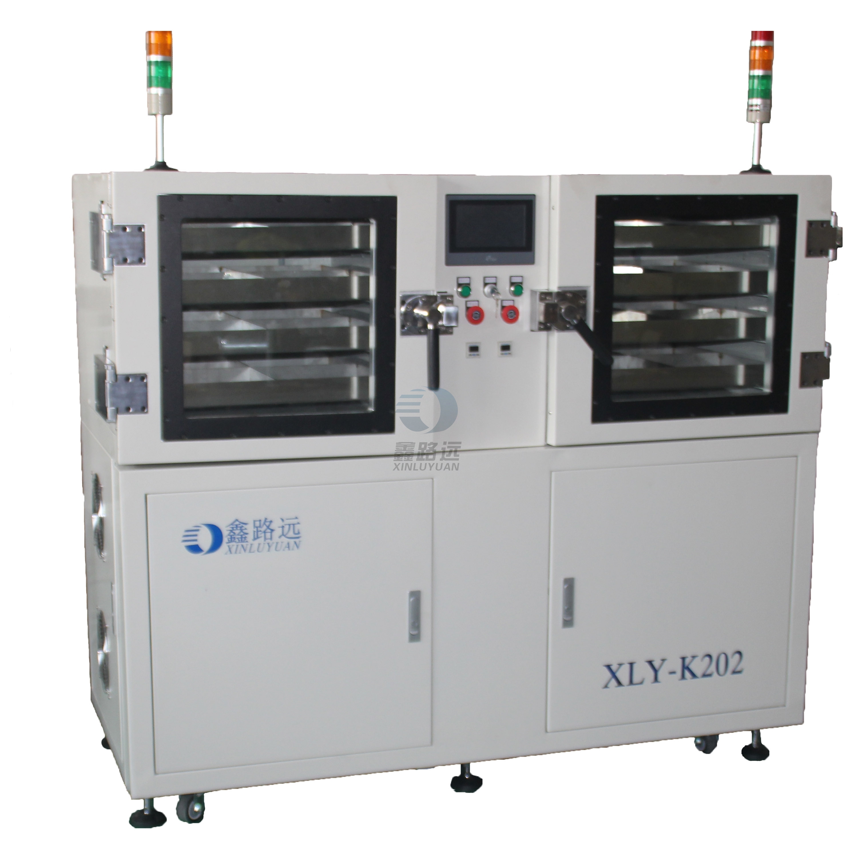 双工位真空箱XLY-K202，真空灌胶箱，鑫路远厂家直销，质优价
